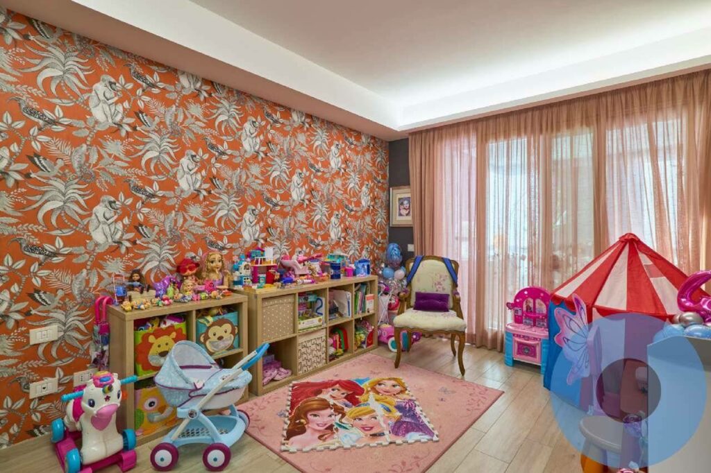 appartamento con terrazzi Garbatella camera bambini